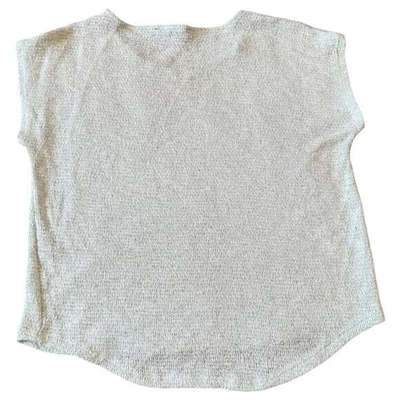 Forever 21 Mint Green Sweater Knit Cap Sleeve Top - Size S - Picture 2 of 5